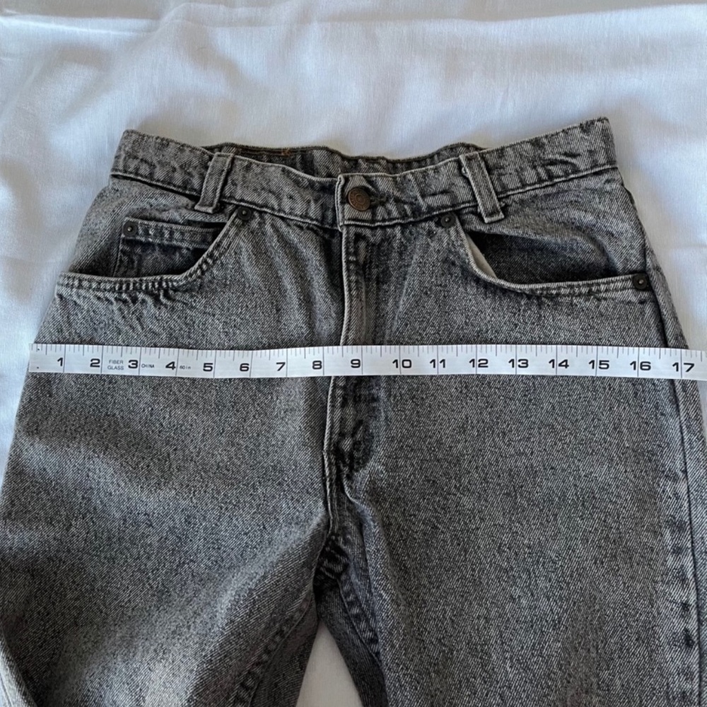 Levi’s Made in USA Student Wedgie fit Mom Jeans 512 - Picture 8 of 10